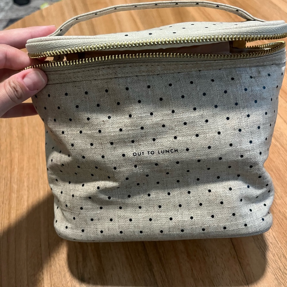 Kate Spade Polka Dot Lunch Bag